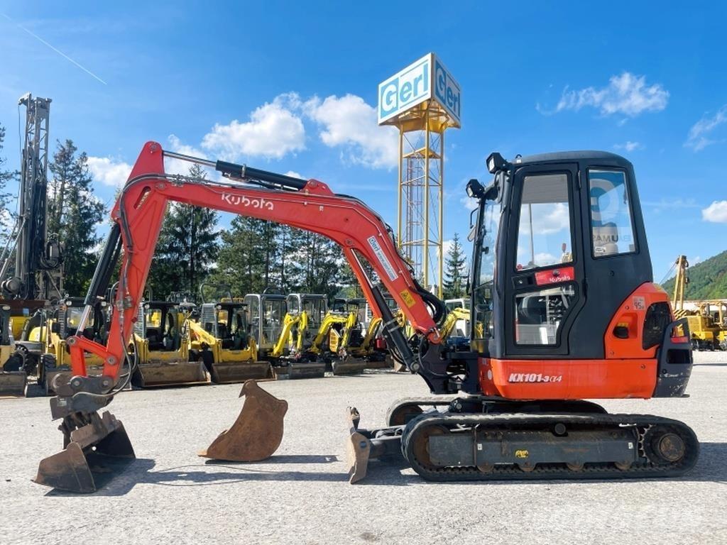Kubota KX101-3a Міні-екскаватори < 7т