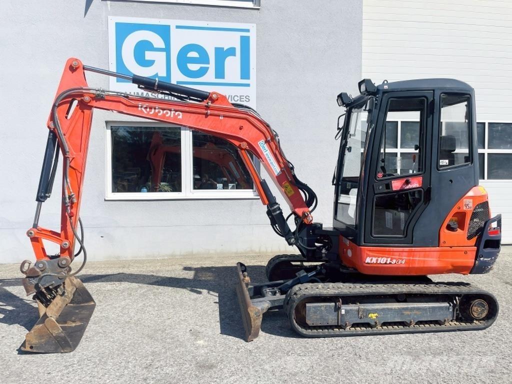 Kubota KX101-3a Міні-екскаватори < 7т
