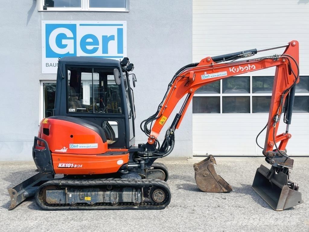 Kubota KX101-3a Міні-екскаватори < 7т