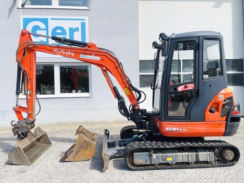 Kubota KX101-3a Міні-екскаватори < 7т