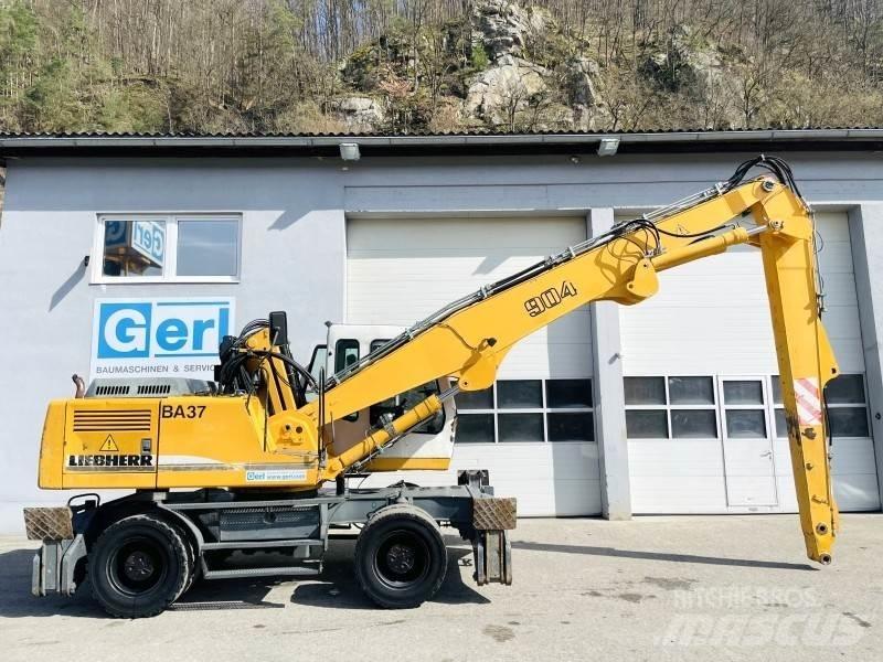 Liebherr A904 Перевантажувачі металобрухту/промислові навантажувачі