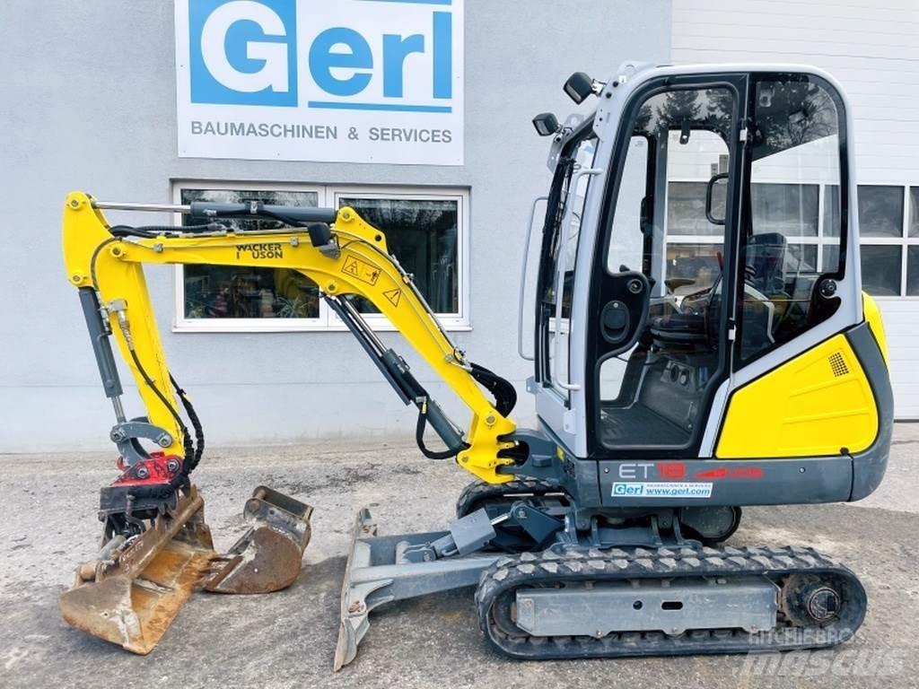 Neuson ET18 VDS Міні-екскаватори < 7т