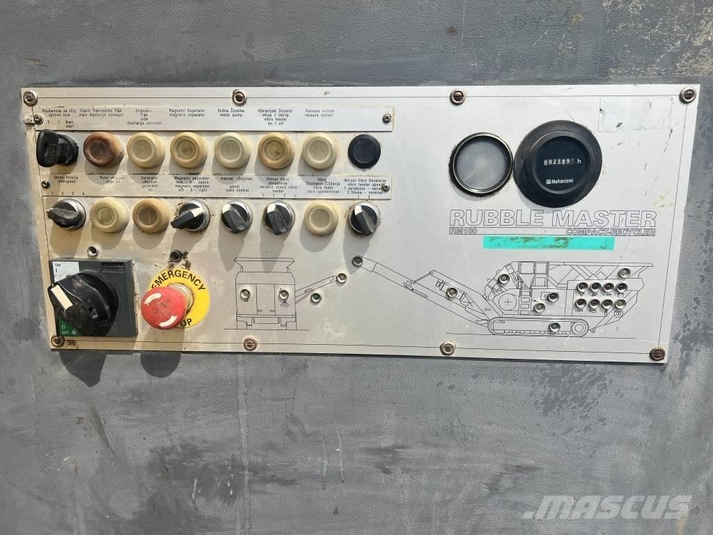 Rubble Master RM 100 Роздрібнювачі