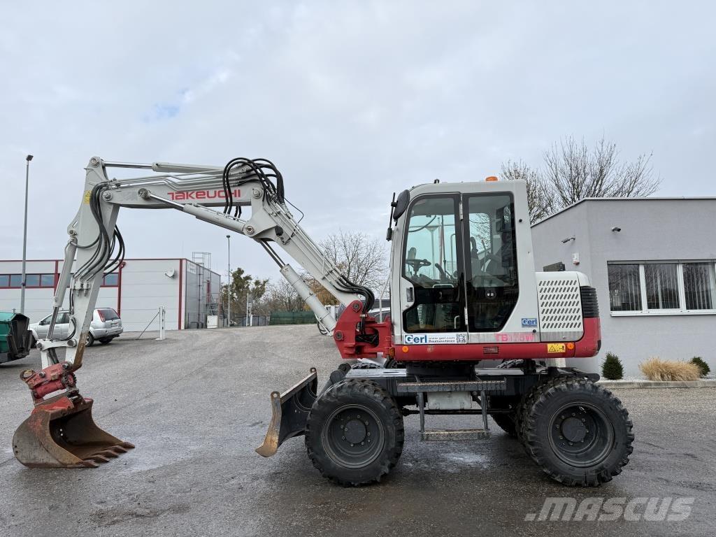 Takeuchi TB 175 W Колісні екскаватори