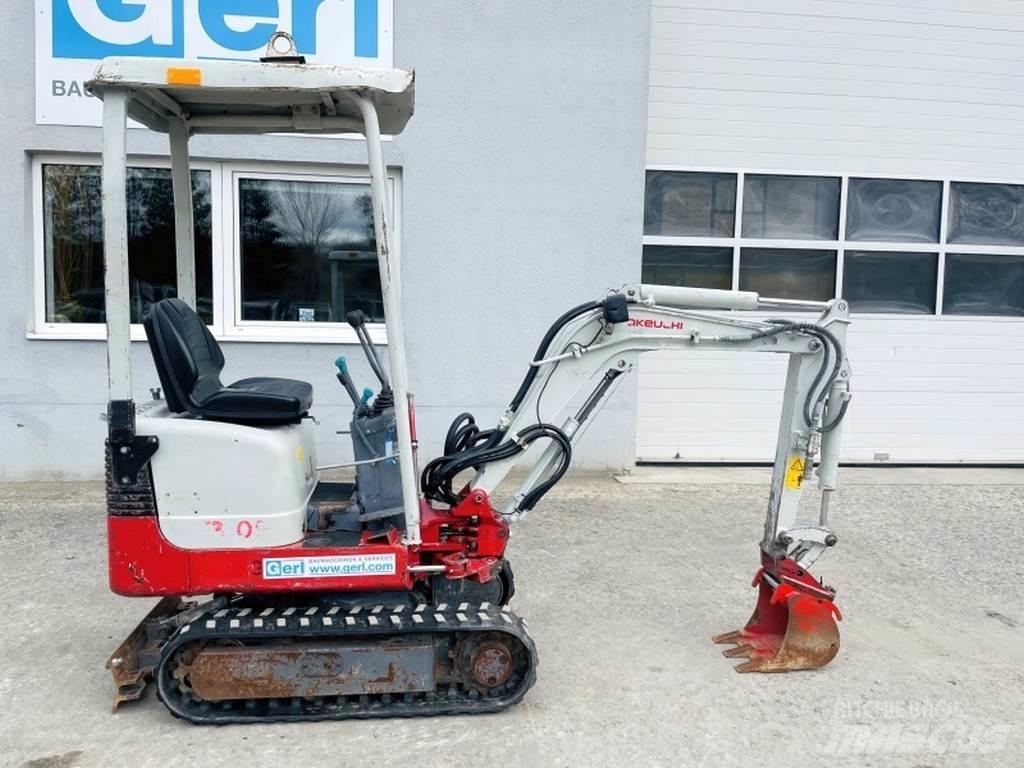 Takeuchi TB108 Міні-екскаватори < 7т