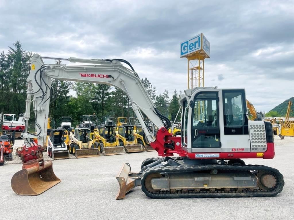 Takeuchi TB1140 Міні-екскаватори < 7т
