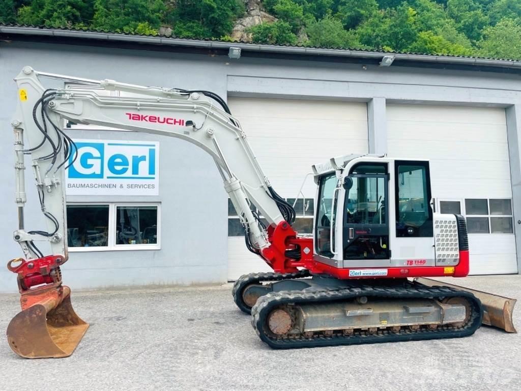 Takeuchi TB1140 Міні-екскаватори < 7т