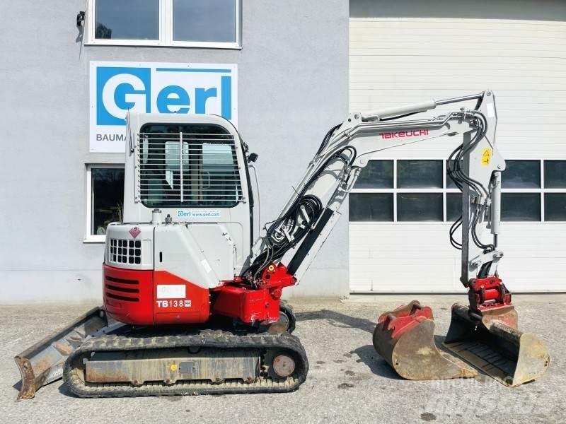 Takeuchi TB138FR Міні-екскаватори < 7т
