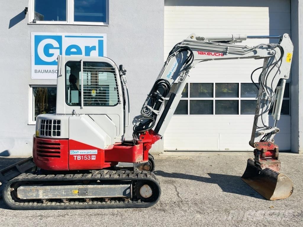 Takeuchi TB153FR Міні-екскаватори < 7т