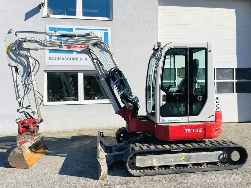 Takeuchi TB153FR Міні-екскаватори < 7т