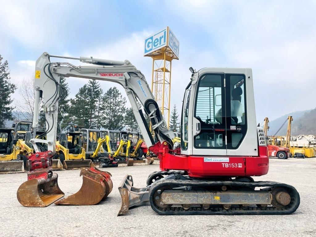 Takeuchi TB153FR Міні-екскаватори < 7т