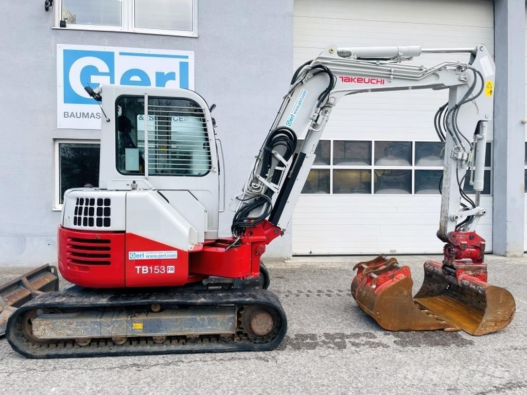 Takeuchi TB153FR Міні-екскаватори < 7т