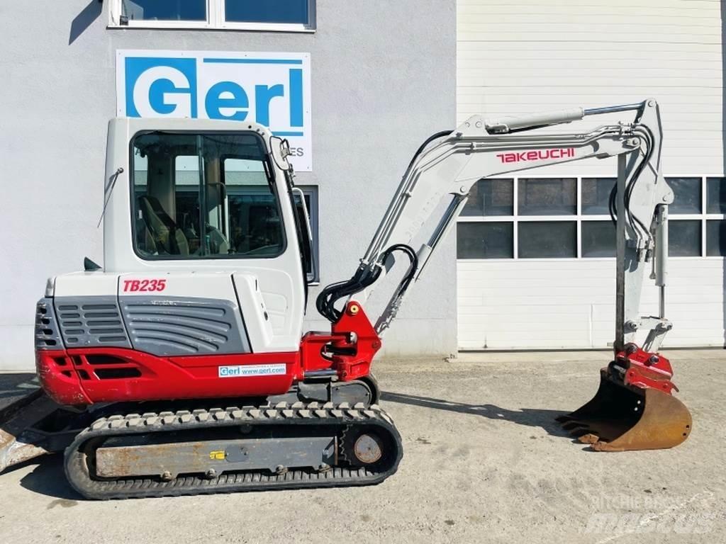 Takeuchi TB235 Міні-екскаватори < 7т