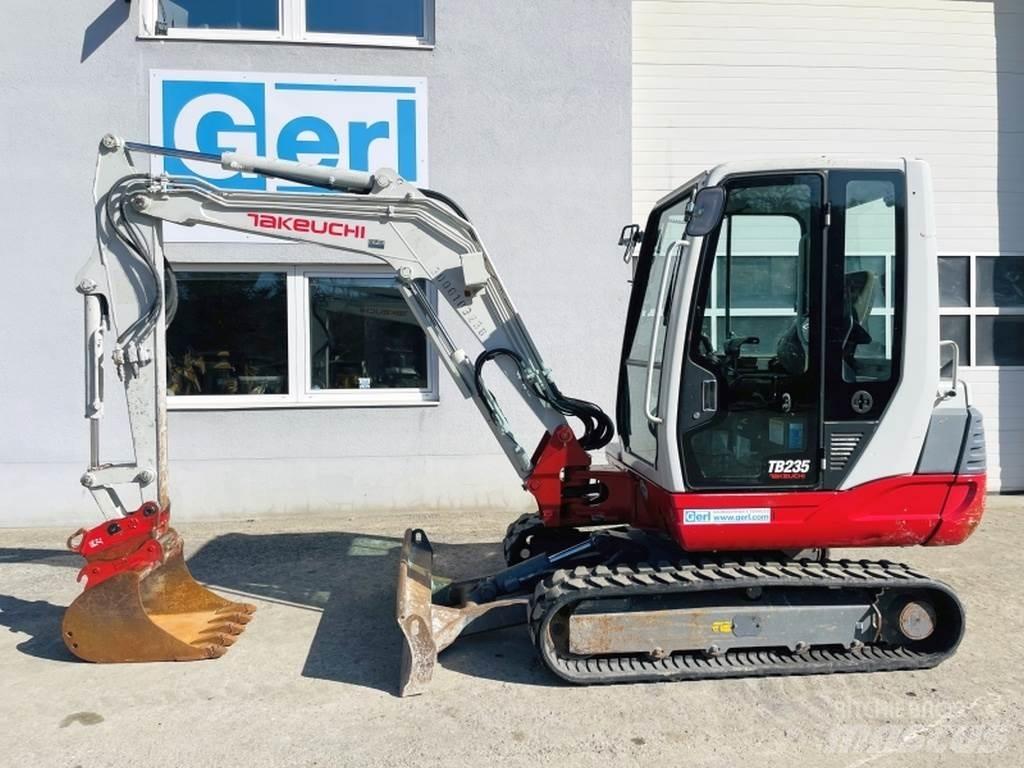 Takeuchi TB235 Міні-екскаватори < 7т