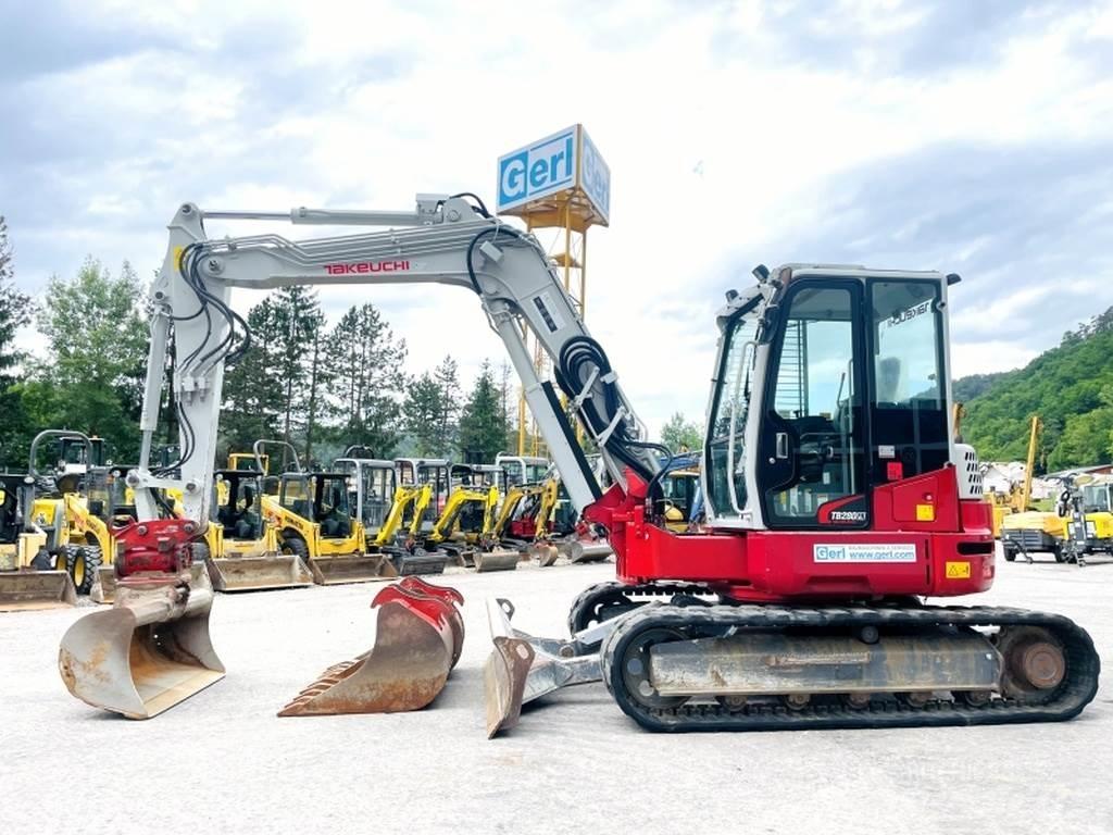 Takeuchi TB280FR Міні-екскаватори < 7т