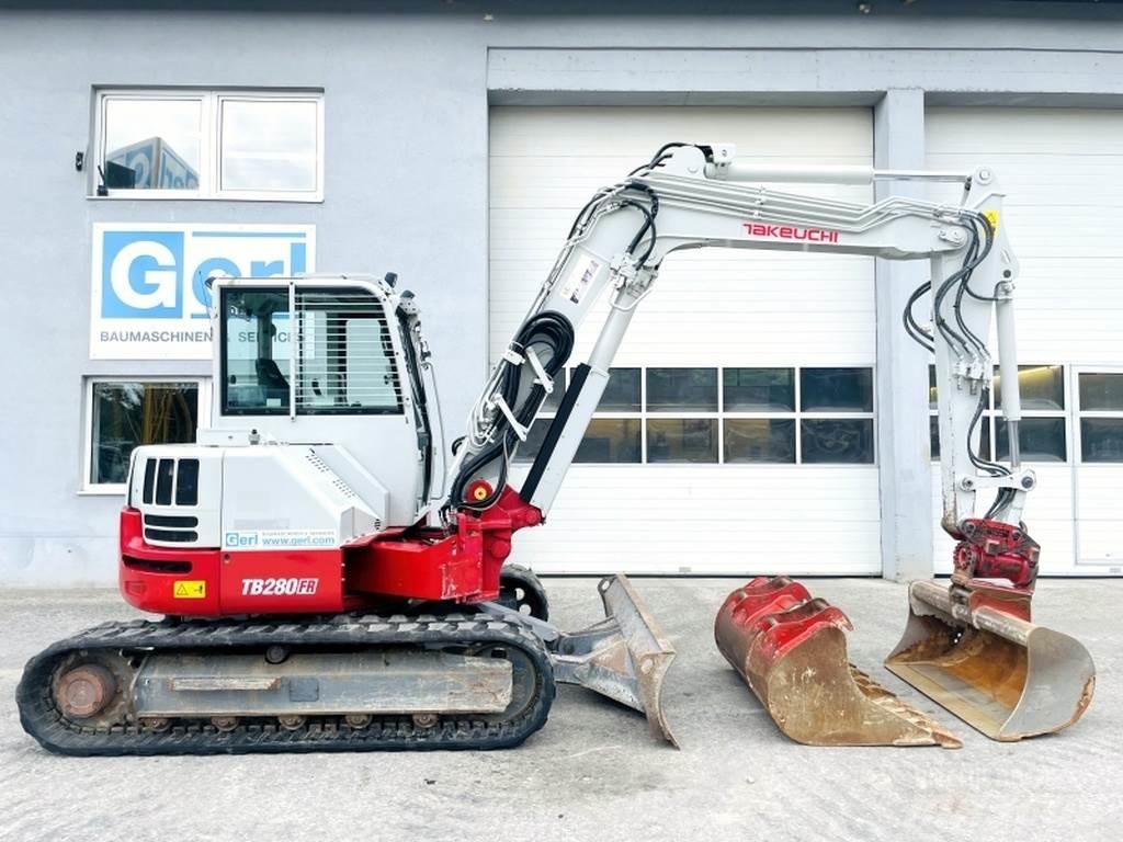 Takeuchi TB280FR Міні-екскаватори < 7т