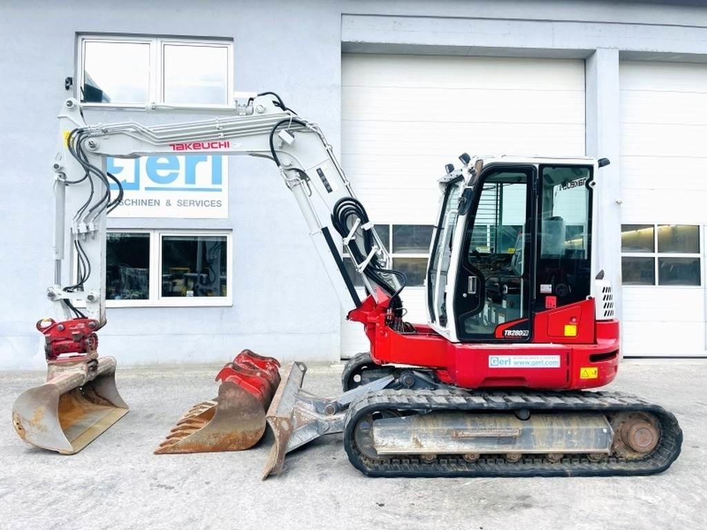 Takeuchi TB280FR Міні-екскаватори < 7т