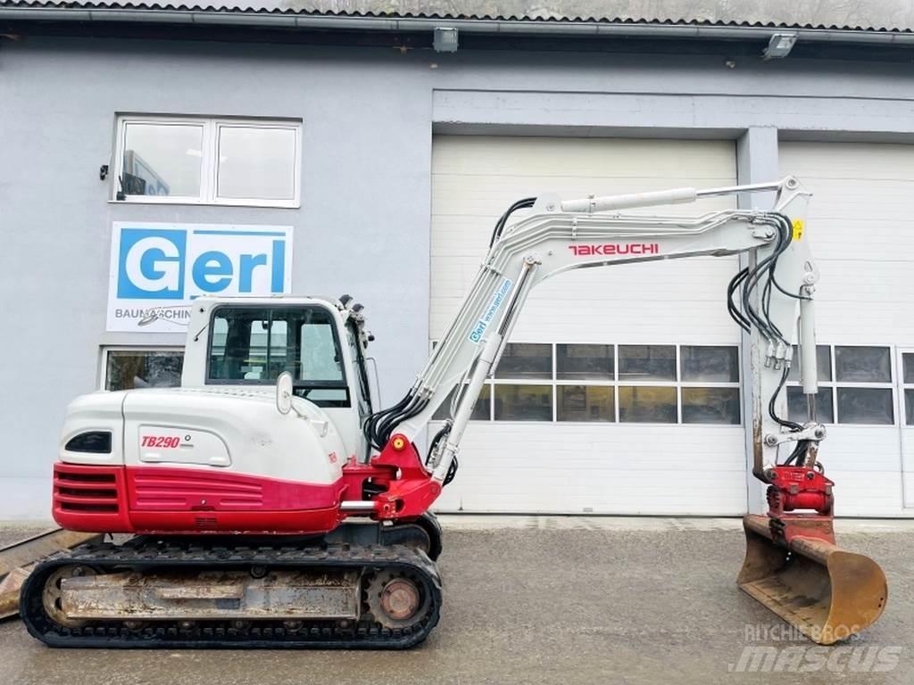 Takeuchi TB290 Міні-екскаватори < 7т