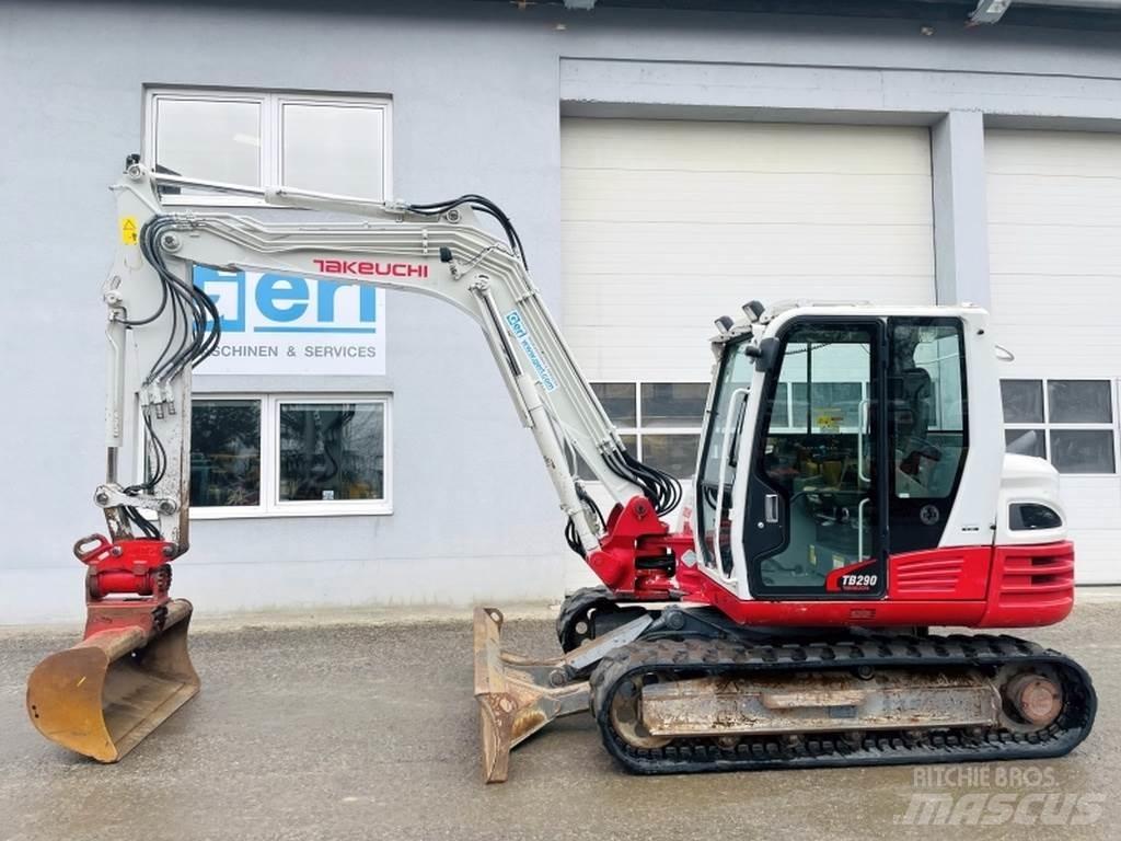 Takeuchi TB290 Міні-екскаватори < 7т