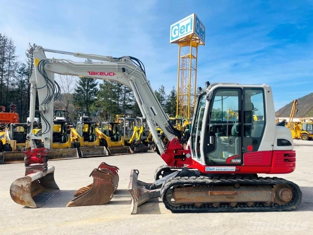 Takeuchi TB290 Міні-екскаватори < 7т