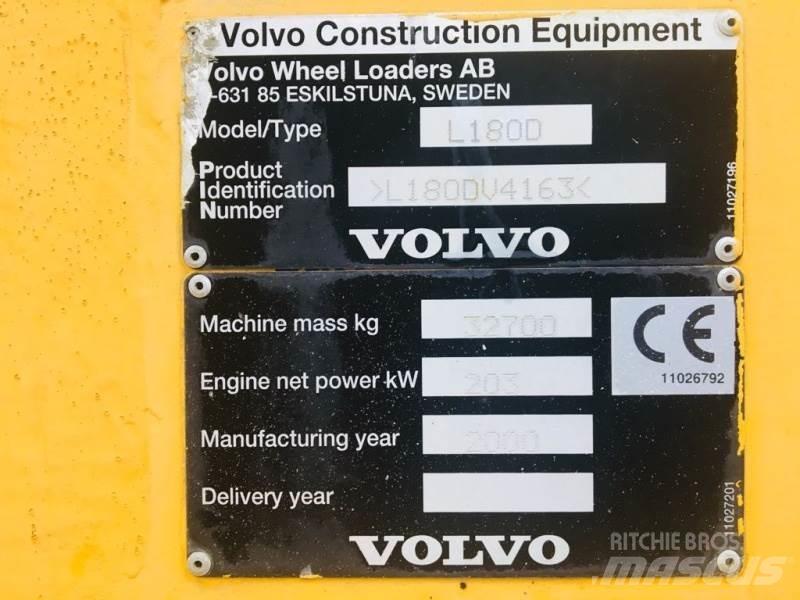 Volvo L 180 D HL Фронтальні навантажувачі