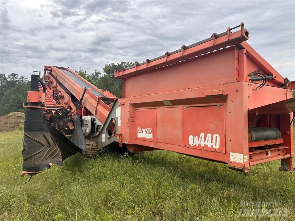 Sandvik QA440 Просіювачі