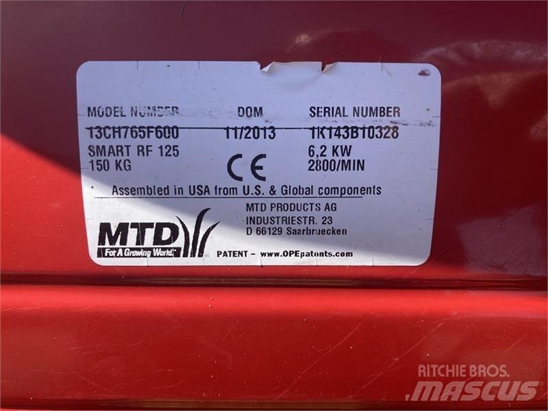 MTD RF 125 Трактори