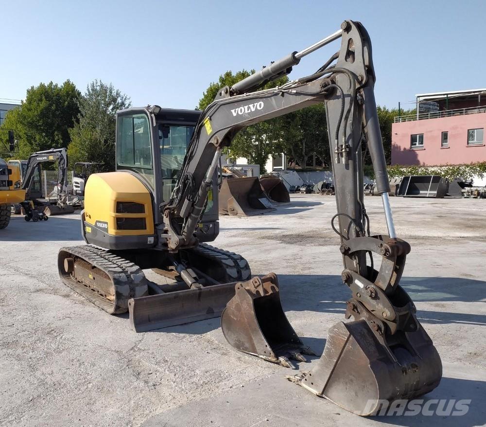 Volvo ECR50D Міні-екскаватори < 7т
