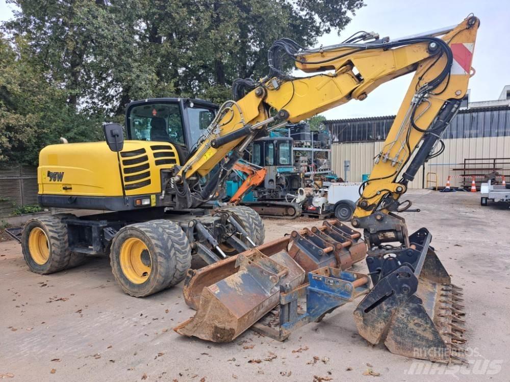Yanmar B95W Колісні екскаватори