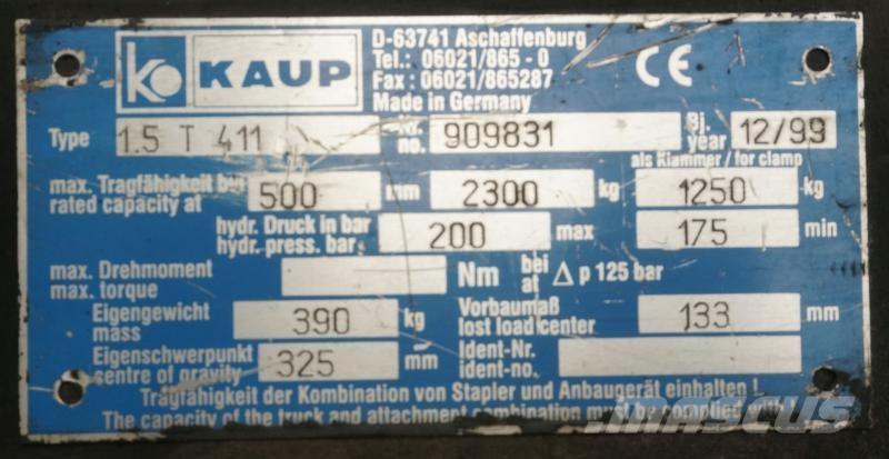 Kaup 1,5T411 Інші компоненти
