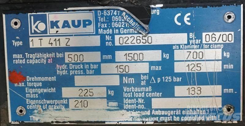 Kaup 1T411Z Інші компоненти