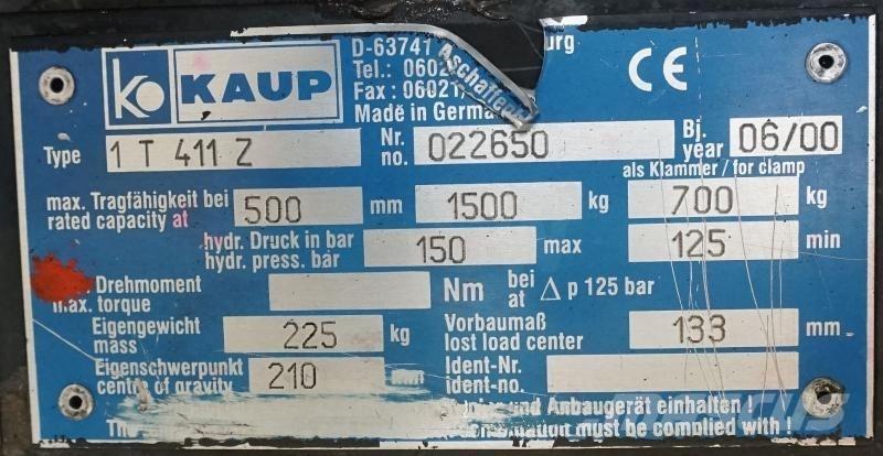 Kaup 1T411Z Інші компоненти
