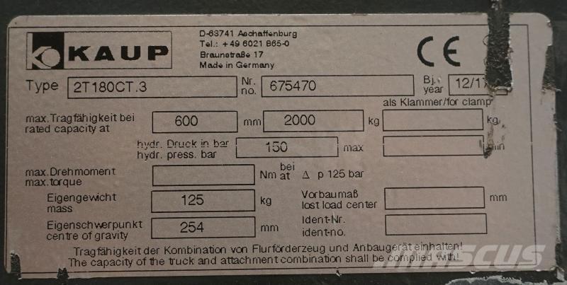 Kaup 2T180CT.3 Вила