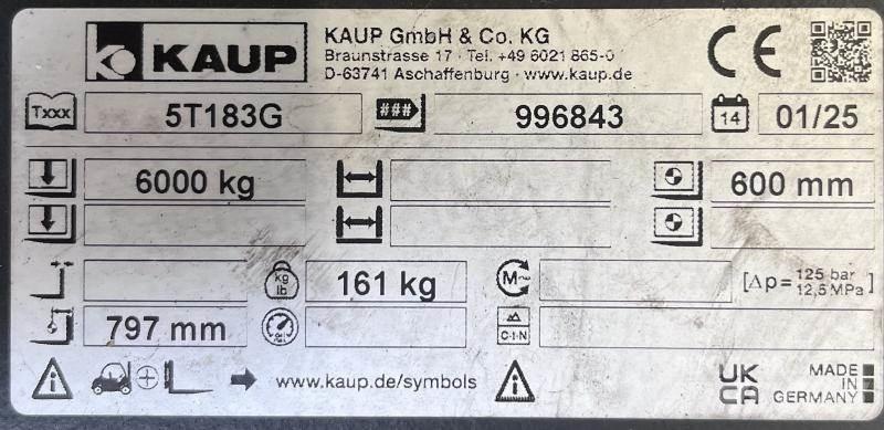 Kaup 5T183G Інші компоненти