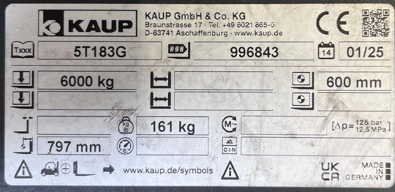 Kaup 5T183G Інші компоненти