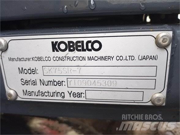 Kobelco SK75SR-7 Гусеничні екскаватори