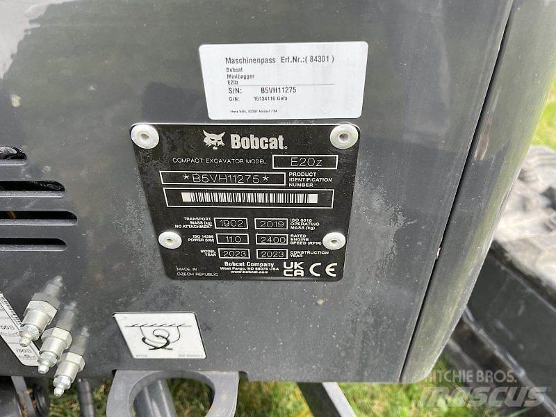 Bobcat E 20z Міні-екскаватори < 7т