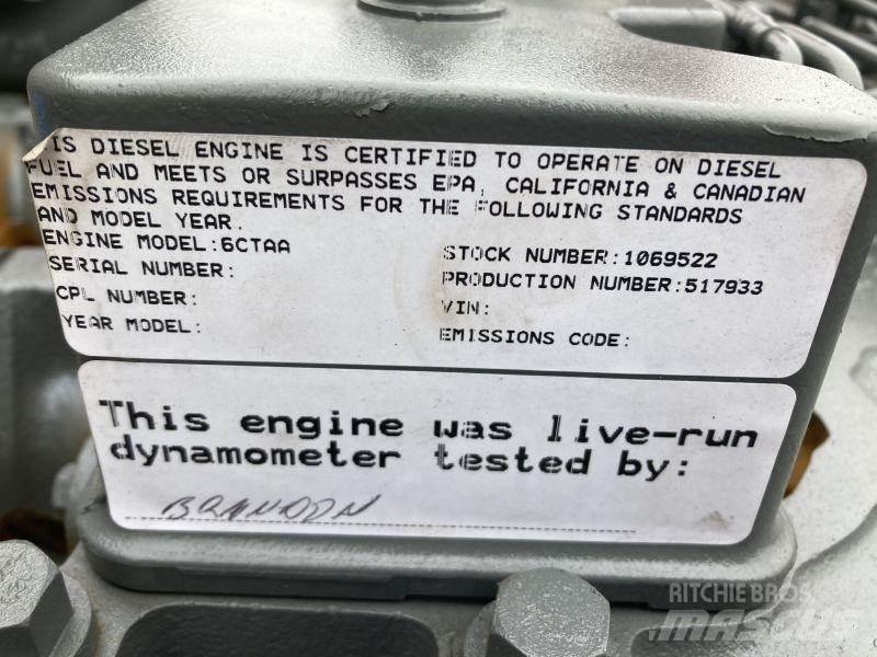 Cummins 6CT8.3 Двигуни
