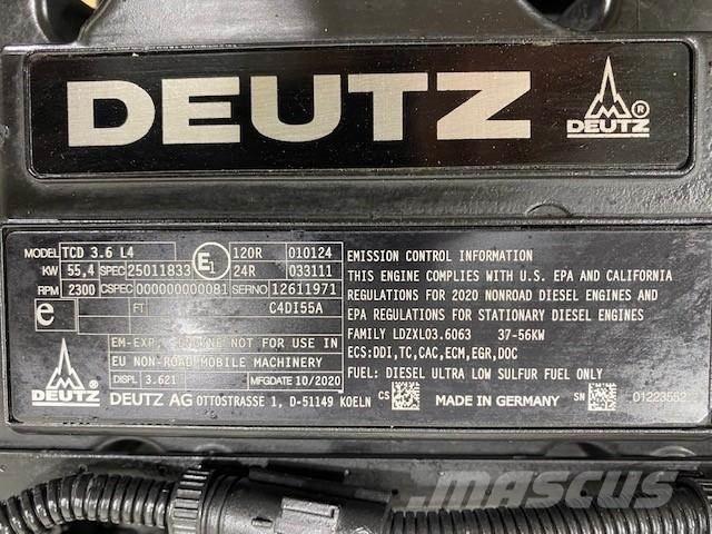Deutz TCD3.6L4 Двигуни