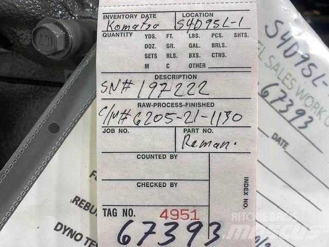 Komatsu S4D95L Двигуни