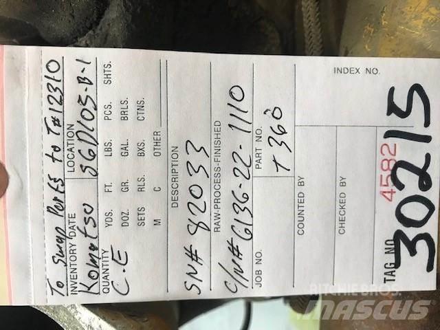 Komatsu SA6D105-1 Двигуни