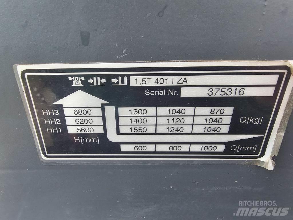 Jungheinrich ETVQ20 Чотириходові річ-траки