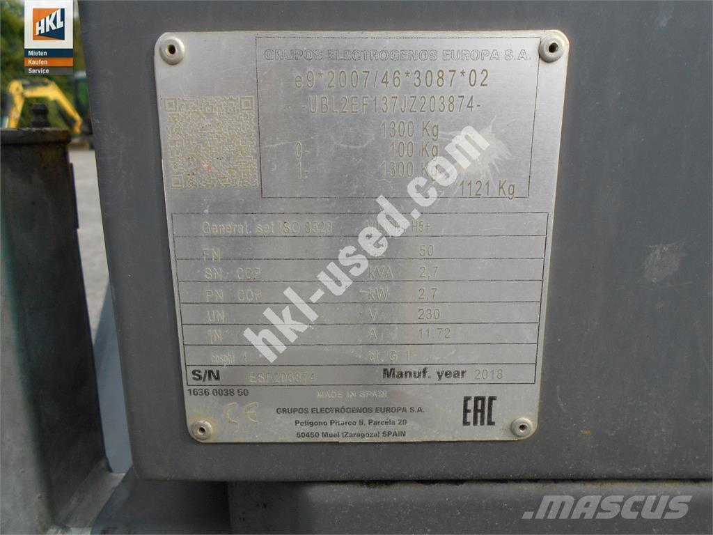 Atlas Copco HILIGHT V5+ Освітлювальні вежі