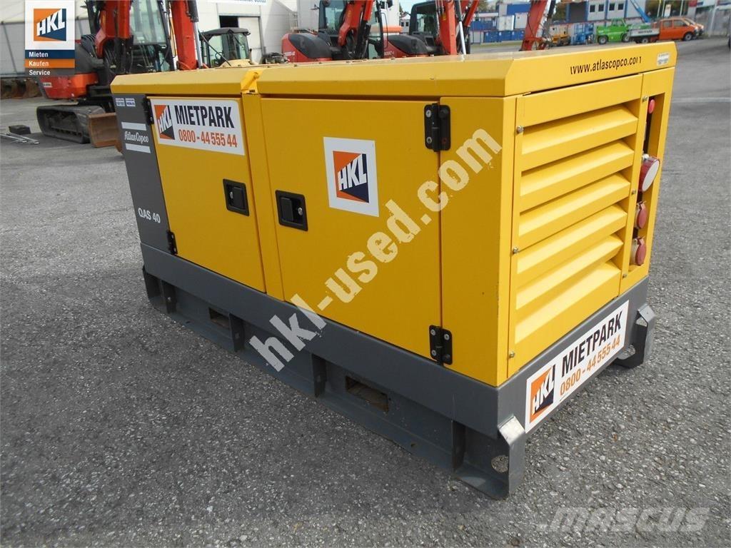Atlas Copco QAS 40 KDS Інші генератори