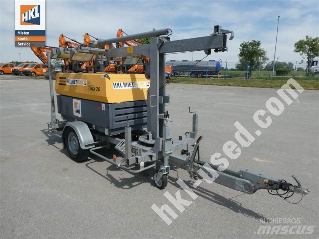Atlas Copco QAX 20 DDLT Освітлювальні вежі