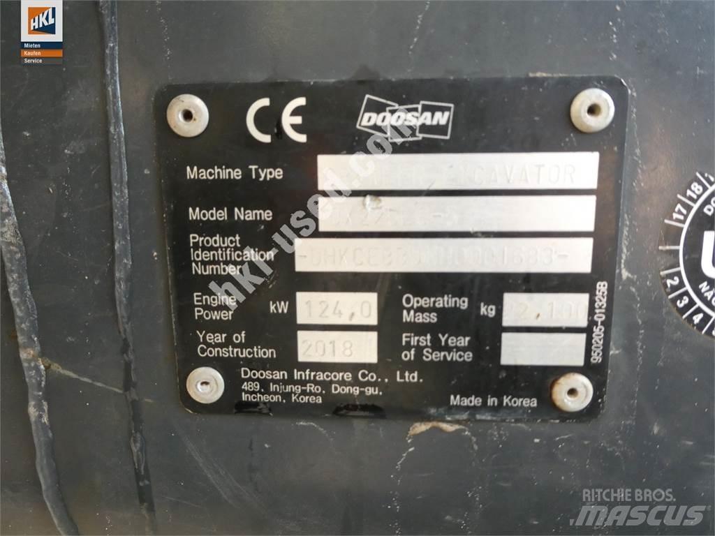 Doosan DX 225 LC-5 Гусеничні екскаватори
