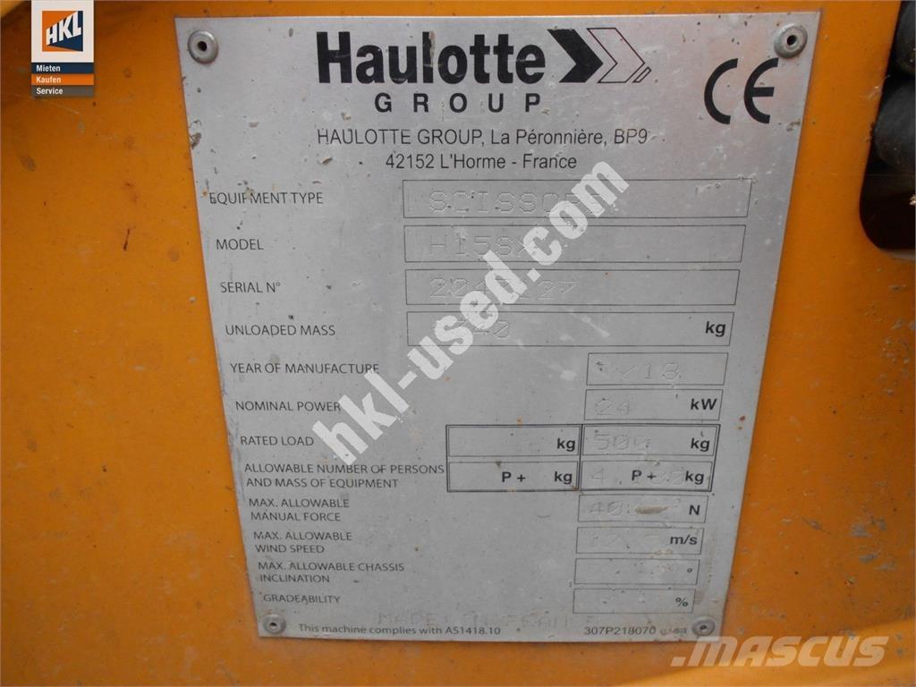 Haulotte H 15 SX Будтехніка - Інші