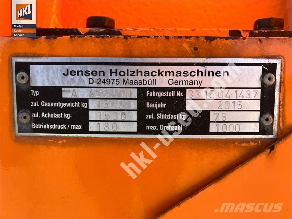 Jensen A 425 Подрібнювачі деревини