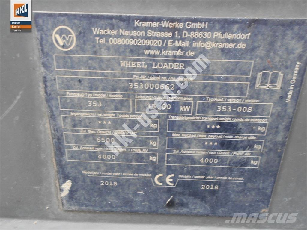Kramer 5075 Фронтальні навантажувачі