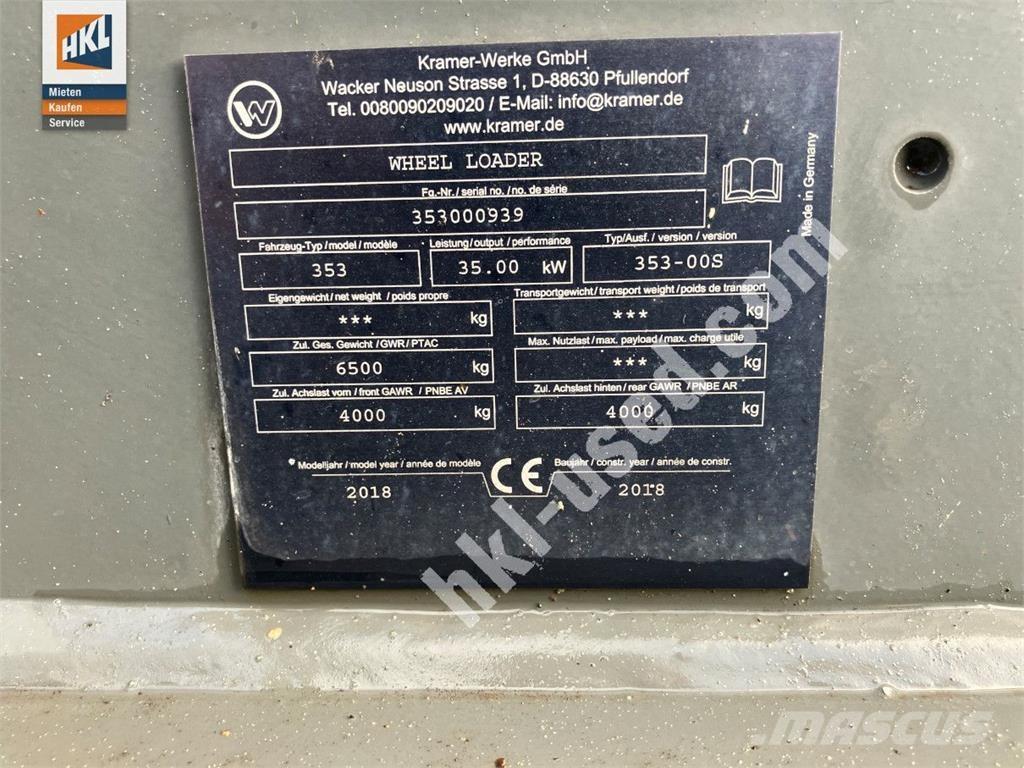 Kramer 5075 Фронтальні навантажувачі